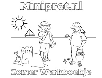 Werkboekjes zomer - Minipret